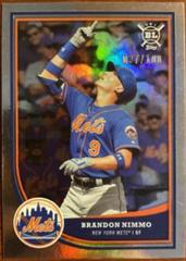 Brandon Nimmo [Rainbow Foil] Baseball Cards 2018 Topps Big League Prices