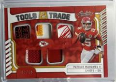 Patrick Mahomes II #TTF-1 Football Cards 2022 Panini Absolute Tools of the Trade Five Prices