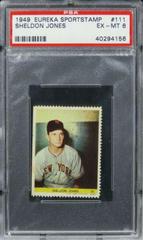 Sheldon Jones #111 Baseball Cards 1949 Eureka Sportstamps Prices
