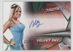 Velvet Sky [Green] #X48 Wrestling Cards 2010 TriStar TNA Xtreme Autographs Prices