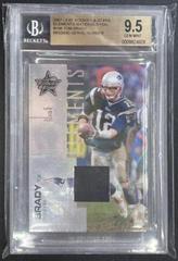 Tom Brady [Jersey Foil] #108 Football Cards 2007 Leaf Rookies & Stars Prices