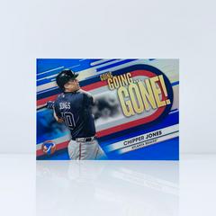 Chipper Jones [Blue] Baseball Cards 2023 Topps Pristine Going Gone Prices