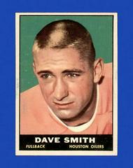 Dave Smith #141 Football Cards 1961 Topps Prices