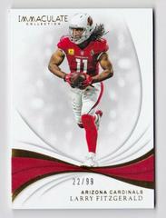 Larry Fitzgerald #4 Football Cards 2019 Panini Immaculate Collection Prices