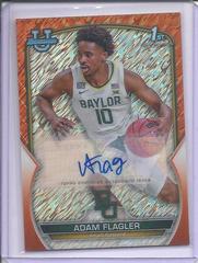 Adam Flagler [Autograph Orange Shimmer] #16 Basketball Cards 2022 Bowman Chrome University Prices