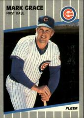 Mark Grace #426 Baseball Cards 1989 Fleer Prices