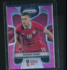 Dusan Tadic [Pink Prizm] Soccer Cards 2018 Panini Prizm World Cup Prices