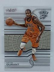 Kevin Durant #28 Basketball Cards 2015 Panini Clear Vision Prices
