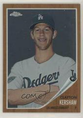 Clayton Kershaw Baseball Cards 2011 Topps Heritage Chrome Prices