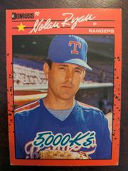 Nolan Ryan [Error] Baseball Cards 1990 Donruss Prices