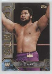 Haku [Silver] Wrestling Cards 2017 Topps Legends of WWE Prices