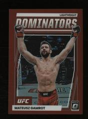 Mateusz Gamrot [Red] #3 Ufc Cards 2023 Panini Donruss Optic UFC Dominators Prices