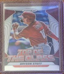 Bryson Stott Baseball Cards 2020 Panini Prizm Top of the Class Prices