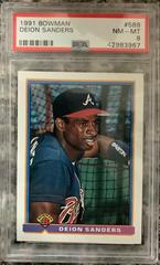 Deion Sanders Baseball Cards 1991 Bowman Prices