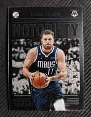 Luka Doncic #4 Basketball Cards 2022 Panini Mosaic Notoriety Prices