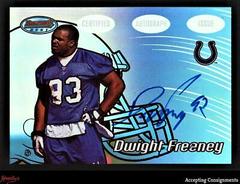 Dwight Freeney [Autograph Red] Football Cards 2002 Bowman's Best Prices