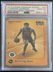 Cameron Johnson [Orange] Basketball Cards 2019 Panini Hoops Premium Stock Arriving Now Prices