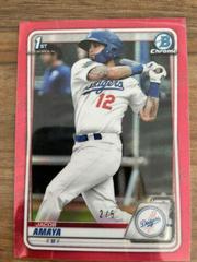 Jacob deGrom [Red Refractor] #27 Baseball Cards 2020 Bowman Chrome Prices