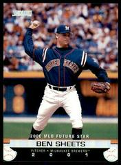 Ben Sheets Baseball Cards 2001 Stadium Club Prices
