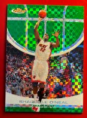 Shaquille O'Neal [Green Xfractor] Basketball Cards 2005 Finest Prices