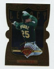 Mark McGwire [Die Cut] #355 Baseball Cards 1997 Leaf Fractal Matrix Prices