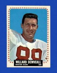 Willard Dewveall #72 Football Cards 1964 Topps Prices