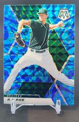 A. J. Puk [Reactive Blue Mosaic] #136 Baseball Cards 2021 Panini Mosaic Prices