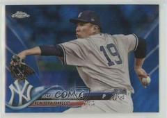 Masahiro Tanaka [Blue Wave Refractor] Baseball Cards 2018 Topps Chrome Prices