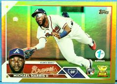 Michael Harris II [1st Edition Gold] Baseball Cards 2023 Topps Prices