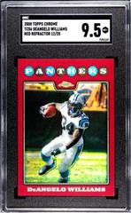 DeAngelo Williams [Blue Refractor] #TC56 Football Cards 2008 Topps Chrome Prices