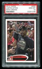 Justin Upton [With Crowd] #450 Baseball Cards 2012 Topps Prices