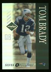 Tom Brady [Silver Spotlight] Football Cards 2003 Leaf Limited Prices
