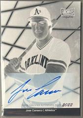 Jose Canseco [Negative Inverse] #PDA-JC Baseball Cards 2022 Topps Archives Snapshots Picture Day Autographs Prices