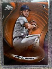 Aaron Ashby [Orange] #71 Baseball Cards 2022 Topps Chrome Black Prices
