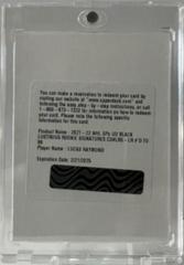 Lucas Raymond Hockey Cards 2021 SPx UD Black Lustrous Rookie Signatures Prices