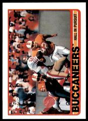 Buccaneers Team [Hall in Pursuit] Football Cards 1989 Topps Prices