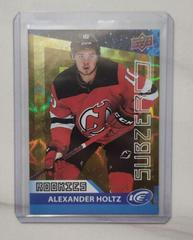 Alexander Holtz [Gold] Hockey Cards 2021 Upper Deck Ice Sub Zero Prices