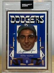 Sandy Koufax [Silver Frame Artist Proof] Baseball Cards 2020 Topps Project 2020 Prices