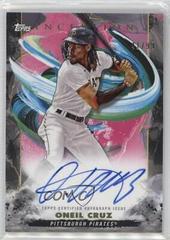 Oneil Cruz [Magenta] #BRES-OC Baseball Cards 2023 Topps Inception Rookie and Emerging Stars Autographs Prices