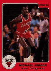 Michael Jordan #117 Basketball Cards 1985 Star Prices