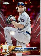 Gerrit Cole [Red] #443 Baseball Cards 2018 Topps Chrome Sapphire Prices