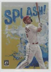 Paul Goldschmidt [Gold] #SP-15 Baseball Cards 2022 Panini Donruss Optic Splash Prices