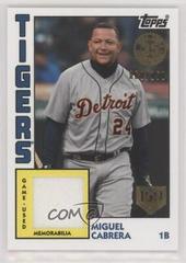 Miguel Cabrera [150th Anniversary] Baseball Cards 2019 Topps 1984 Baseball Relics Prices