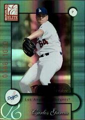 Carlos Garcia #164 Baseball Cards 2001 Donruss Elite Prices