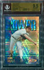 John Smoltz [Die Cut Refractor] #350 Baseball Cards 1997 Finest Embossed Prices