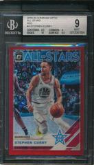 Stephen Curry [Red] Basketball Cards 2019 Panini Donruss Optic All-Stars Prices