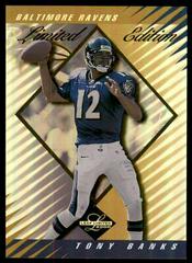 Tony Banks [Limited Edition] #114 Football Cards 2000 Leaf Limited Prices
