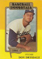 Don Drysdale Baseball Cards 1980 Baseball Immortals Prices