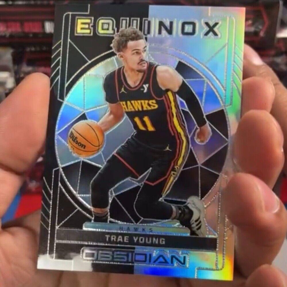 Trae Young [Green Electric Etch] #37 Preise | 2023 Panini Obsidian ...