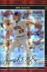 Joe Mays #16 Baseball Cards 2002 Bowman Chrome Prices